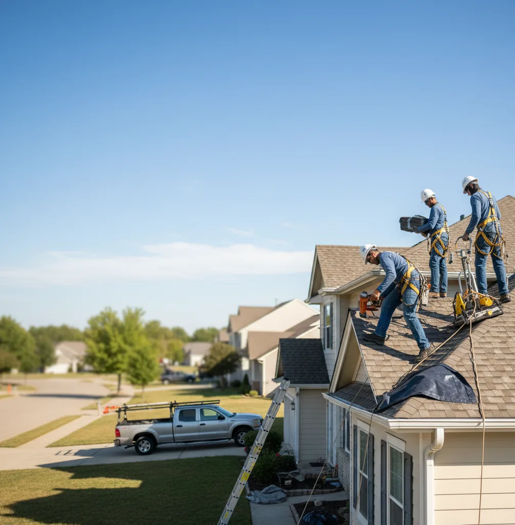 Roof Repair in Cedar Bluff